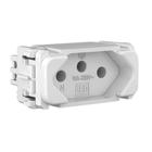 Módulo Tomada 2P + T 250V - 10A - Composé Branco - 13203026 - WEG