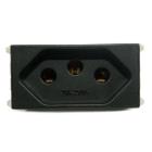 Modulo Tomada de Energia 2P+T Refinatto 20A Weg Preto