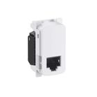 Módulo Tomada Rede Rj45 Cat5E Branco 680158 Pial Zeffia - Pial Legrand