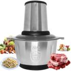 Moedor Carne Elétrico Processador Legumes Triturador 850W 2L