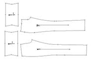 Molde Base Calça , Faça Qualquer Molde De Calça, Modelagem&Diversos, tam 38