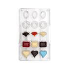 Molde Chocolate Policarbonato Diamantes 3D - Decora