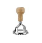 Molde Cortador Redondo 6,5Cm Metal E Madeira - Kehome