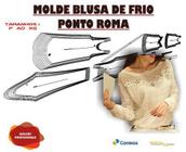 Molde De Blusa Frio Ponto Roma, Moletom, Modelagem&Diversos, P ao XG