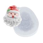 Molde De Silicone 126 - Papai Noel Rosto 1 - Natal Flexarte