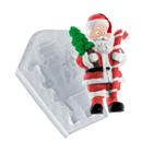 Molde De Silicone 189 - Papai Noel C Cajado - Natal Flexarte