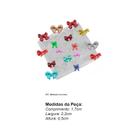 Molde De Silicone 267 - Múltiplos Lacinhos - Laço Flexarte