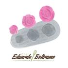 Molde De Silicone 740 - Florzinhas Cathleen Eduardo Beltrame - Flexarte