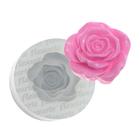 Molde De Silicone 809 - Rosa Beverley - Flor - Flexarte