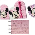 Molde de Silicone Alfabeto Disney - Cia do Molde