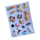 Molde de Silicone Animais Pets e Acessorios 15 Cav - Cia do Molde