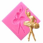 Molde de silicone bailarina, ballet - MOLDS PLANET