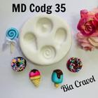 Molde de Silicone - codg 35 - Doces Sortidos - MD Moldes