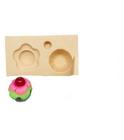 Molde de silicone cupcake resina, confeitaria, biscuit molds planet