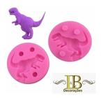 Molde De Silicone Dinossauro 3d Confeitaria E Biscuit - Leb Decorações