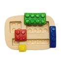 Molde de silicone lego, peças montar, resina, confeitaria, biscuit molds planet