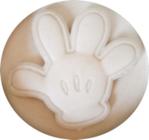 Molde De Silicone Mão Do Mickey Confeitaria Culinária Biscuit