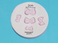 Molde de silicone - mini laços