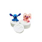 Molde de Silicone Mini Stitch e Angel 2 Em 1 - Cia do Molde