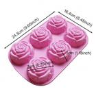 Molde de silicone para assar bolos, sabonete, geléia, pudim, chocolate - Wokex