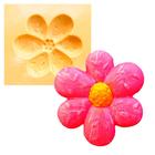 Molde de Silicone para Biscuit Casa da Arte - Modelo: Flor com pingos d'agua - 1331
