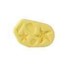 Molde de Silicone para Biscuit - Conchas e Estrelas do Mar - Blue Star