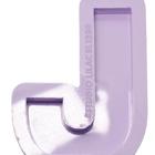 Molde de Silicone para Resina Eternização Luminária Letra J - 1 cavidade (13 cm)