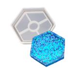 Molde De Silicone Porta Copos Hexagonal