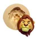 Molde de silicone rei leão, mufasa , resina, confeitaria, biscuit molds planet