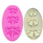 Molde de silicone sinos natal, resina, confeitaria, biscuit molds planet n1