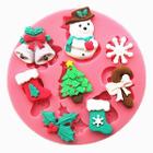 Molde De Silicone Variados Natal Confeitaria e Biscuit - L&B Decorações