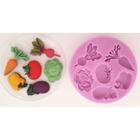 Molde De Silicone vegetais para doces, confeitaria