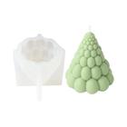 Molde de Vela de Árvore de Natal 3D em Silicone - Para Resina Epóxi e Velas DIY