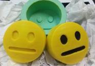 Molde Forma Silicone Sabonete Biscuit Emoji - Decore Artesanatos SP