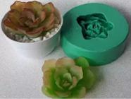 Molde Forma Silicone Sabonete Mini Suculenta Sedum - Decore Artesanatos SP