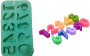 Molde Forma Silicone Sabonete Números G (0 Ao 9) 10 Cav - Decore Artesanatos SP