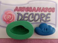 Molde Forma Silicone Sabonete Nuvem Natureba - Decore Artesanatos SP