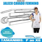 Molde Jaleco Cavado Feminino, Modelagem&Diversos, Tamanhos P Ao Xg