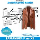 Molde Jaqueta Marrom, Modelagem&Diversos, Tamanhos P Ao Xg