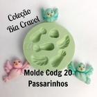 Molde Passarinhos Cod 20 - coleção Bia Cravol