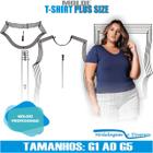 Molde T-shirt, Modelagem&Diversos, G1 ao G5, CORREIOS