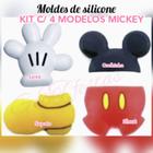 Moldes de silicone ratinho/Mouse (Tam. P). - GET Festas