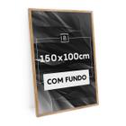 Moldura 150x100 Cm C/ Fundo Quadro Foto Retrato Mdf Emoldurar Painel Quebra-cabeça