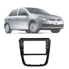 Moldura 2 din Fiamon Volkswagen Gol Preta 9" Polegadas