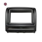 Moldura 2 Din Fiat Palio Weekend 2008 Cor Cinza LDV