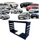 Moldura 2 Din Ford Fiesta Ecosport 2005 2006 2007 2008 2009 2010 2011 Mp5 Dvd Painel