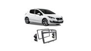 Moldura 2 Din Peugeot 308 408 Cinza 2012 até 2019 CH JP Cinza EPX132 - Scosche