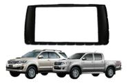 Moldura 2 Din Toyota Hilux 12/15/Srv12 - Preta Uv