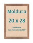 Moldura 20x28 Com Vidro Quadro Para Foto Arte Impressão