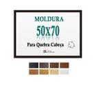 Moldura 50X70 Preto Quebra Cabeça Grow 1000 Pcs Com Petg